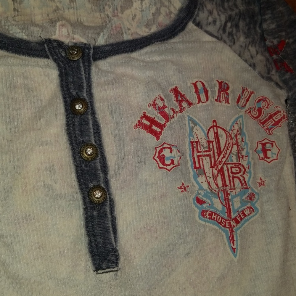 Womens HeadRush Raglan T - Picture 2 of 5